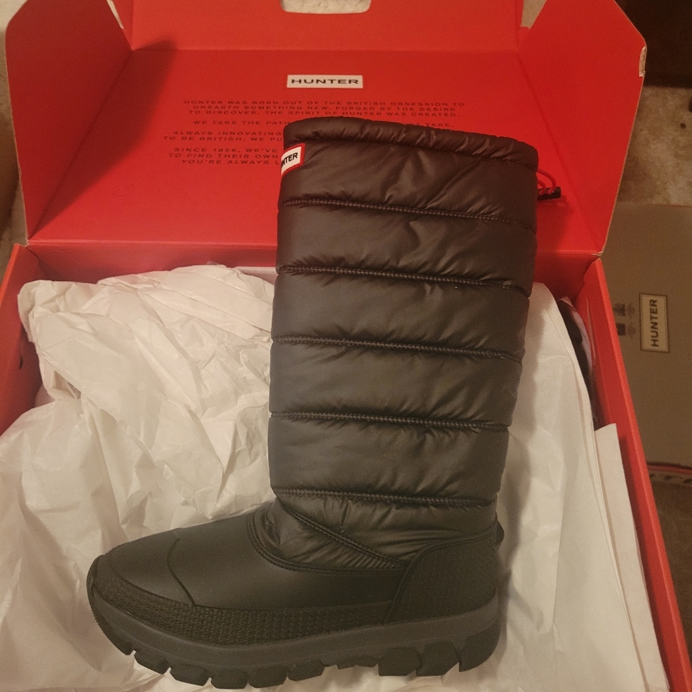 Hunter insulated winter boots